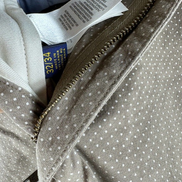 Ralph Lauren Polo Golf Classic Style pants Trousers beige Dotted, 32/34 - Picture 4 of 7